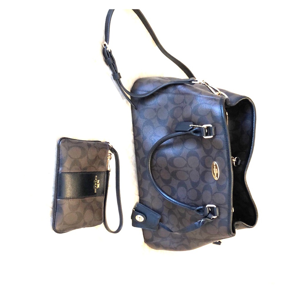Coach bag and wristlet